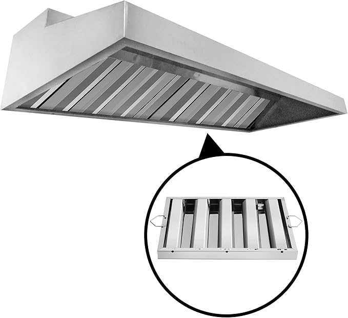 New Star Foodservice 54361 Stainless Steel Hood Filter - Image 6