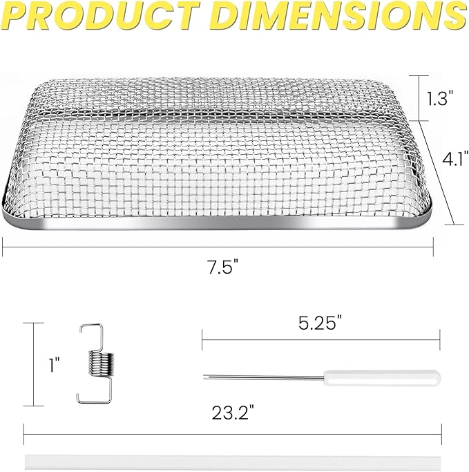 SheeChung RV Furnace Vent Screen, Flying Insect Screen Water Heater Cover - Image 2