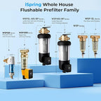 iSpring WSP-100SL Reusable Whole House Spin Down Sediment Water Filter - Image 8