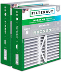 Filterbuy 16x22x5 Air Filter MERV 8 Essential Dust & Allergy Defense, Pleated by Filterbuy