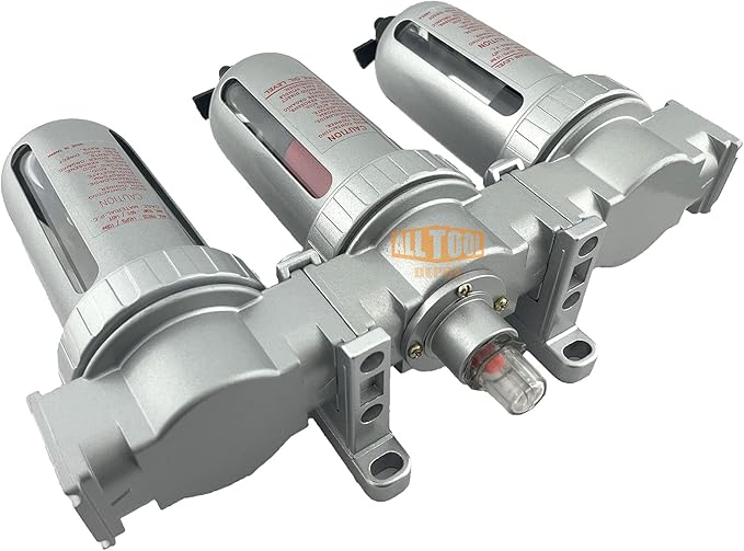 3/8" NPT MID FLOW 3 Stages Filter Coalescing Desiccant Dryer System - Image 4