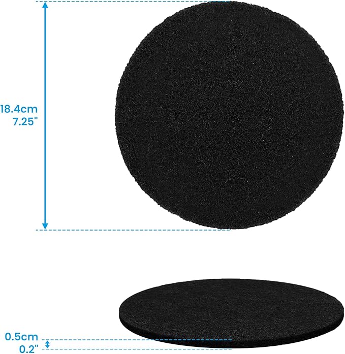 PURIMADE 10Pack 7.25 Inch Charcoal Filters - Image 7