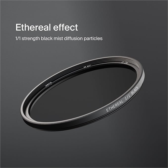 Urth 77mm Ethereal Black Mist ¹⁄₁ Diffusion Lens Filter - Image 2