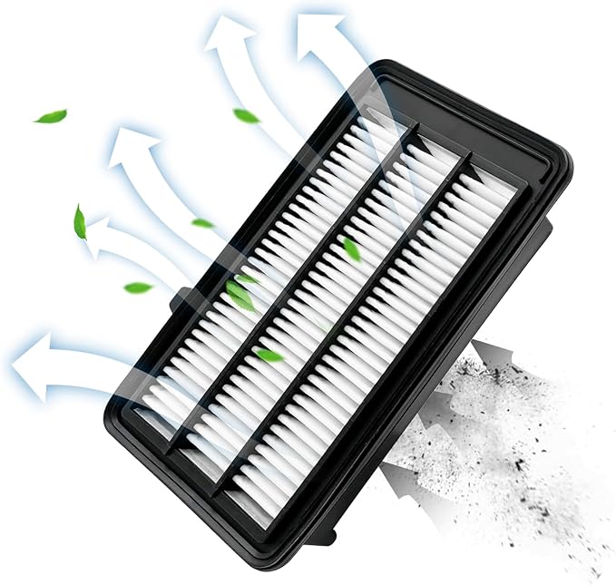 2PCS Cabin Engine Air Filter Kits JM802 JMAA00 Fits - Image 5