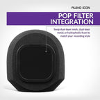 Soundbox Vocal Recording Isolation Booth | Portable Microphone Shield, Pop - Image 4