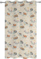 Cartoon Animals Outdoor Curtains - Image 9