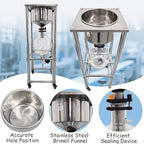 INTSUPERMAI 10L Buchner Funnel Filtering Kit, - Image 5