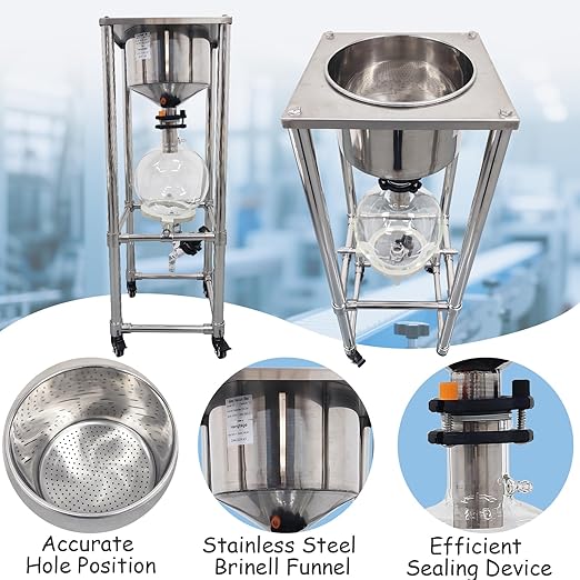 INTSUPERMAI 10L Buchner Funnel Filtering Kit, - Image 5