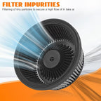 High Flow Air Cleaner Intake Filter System Kit Air Filters Cover Drift Style - Image 5