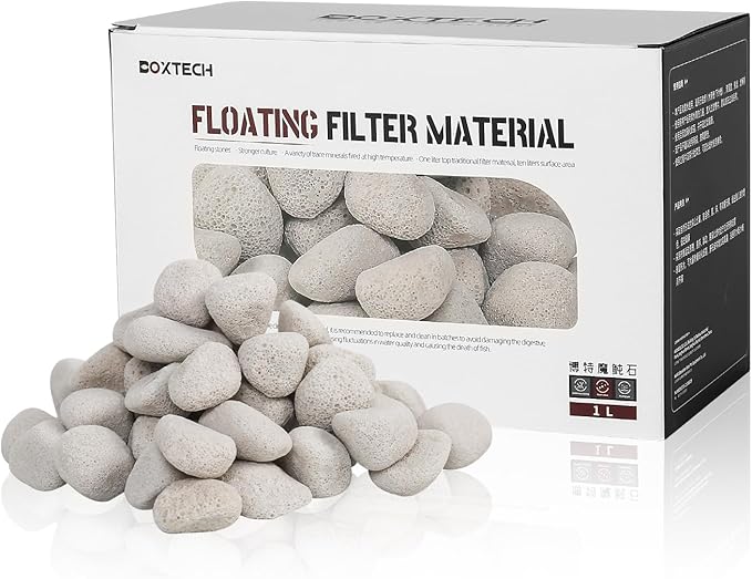 UPETTOOLS Aquarium Biological Filter Media, 1.2 Inch Floating Ceramic Bio Media - Image 8