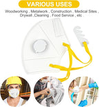 LotFancy N95 Mask for Adults, NIOSH Particulate Respirator, N95 Face Mask for - Image 9