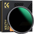K&F CONCEPT 82mm Black Diffusion Mist 1/4 Effect & Variable ND2-400 ND Lens by KFCONCEPT