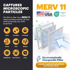BNX 20x25x1 MERV 11 Air Filter 2 Pack - Image 3