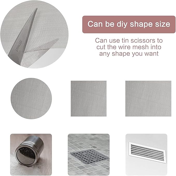 Stainless Steel Woven Wire Mesh 304 Stainless Steel Woven Wire Mesh 100 Mesh - Image 6