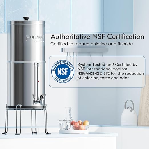 Purewell 6-Stage Alkaline Water Filter System, 0.01μm Ultra-Filtration - Image 2