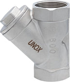 UNOX 1 1/4" Y-Type Stainless Steel Industrial Strainer - Image 2