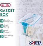 Sterilite 18-Pack Gasket Box, Weather-Resistant Storage Bins - Image 2