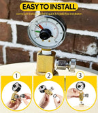 98209800 High Flow Manual Relief Valve/Air Relief Manual Valve Assembly - Image 7
