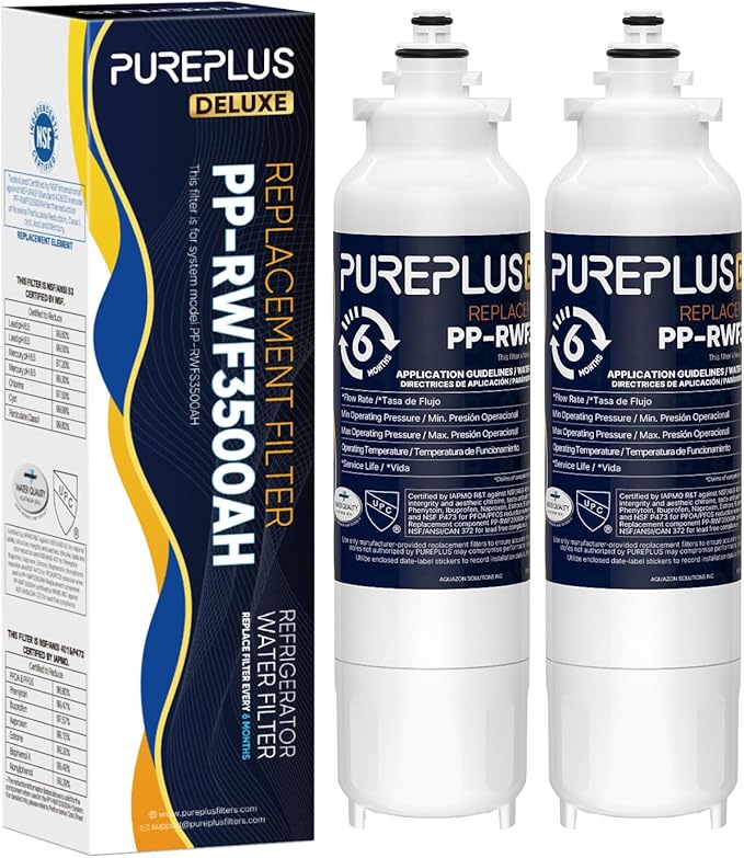 PUREPLUS LT800P NSF/ANSI 401, 42 & NSF P473 Certified Certified Replacement by PUREPLUS