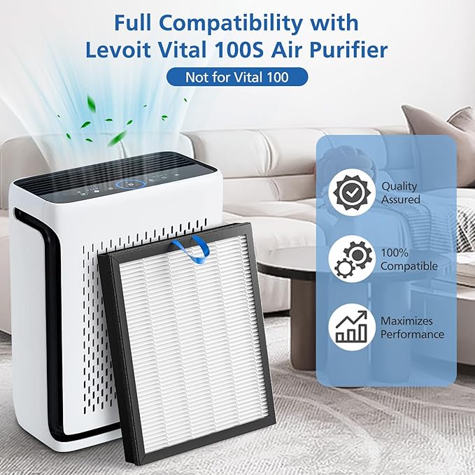 2 Pack Vital 100S Replacement Filter Compatible - Image 8