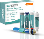 NU Aqua Reverse Osmosis Water Filter System Replacement Set by NUAqua
