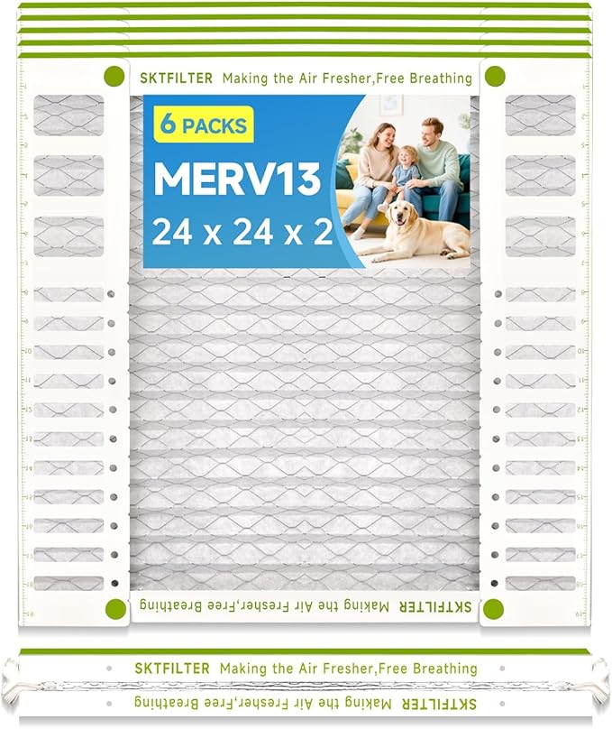 24x24x2 Air Filter AC Furnace MERV 13 Comparable by Unknown
