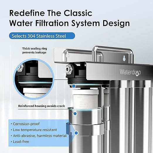 Waterdrop TST-UF 0.01μm Ultra-Filtration Under Sink Water Filter System - Image 5