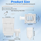WADEO Rainwater Collection System, Rain Barrel Diverter Kit Fits - Image 6