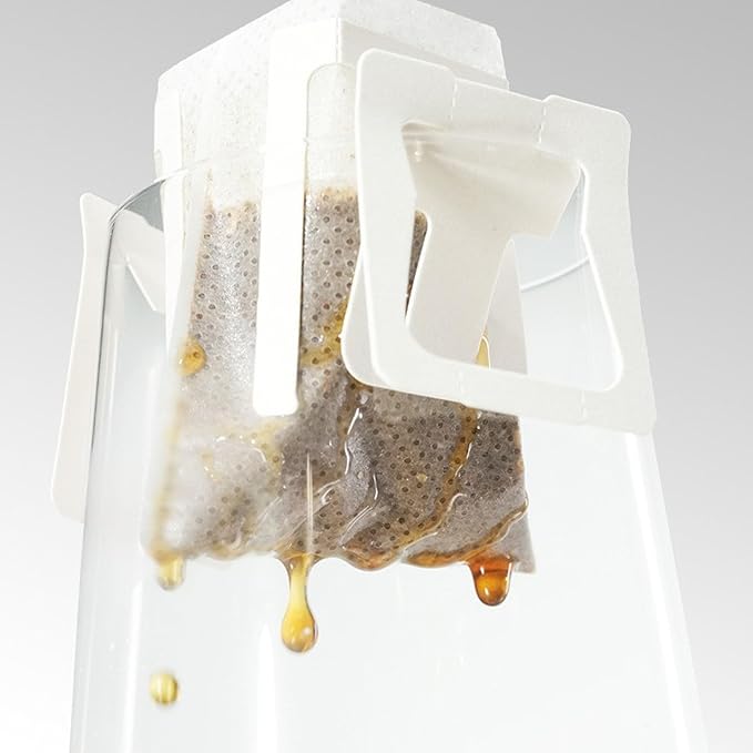 SZLYTYUN 50PCS Portable Coffee Filter Paper Hanging Ear Drip Coffee Single - Image 3