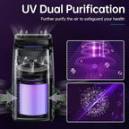 POMORON 4-in-1 Air Purifiers for Home, Air Ionizer Negative Ion Generator - Image 5