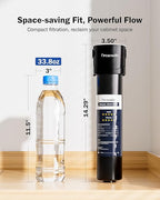 Dreamwills DS15 Under Sink Water Filter System, 1.3 GPM Direct Connect Kitchen - Image 7