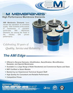 4x40 Extra-Low Energy Reverse Osmosis Membrane Element | 2860 GPD at 100 psi | - Image 5