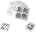 Disposable Floor Drain Sticker, Hair Drain Catcher, Shower Drain Square Mesh by YCSSSD