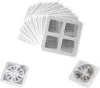 Disposable Floor Drain Sticker, Hair Drain Catcher, Shower Drain Square Mesh by YCSSSD