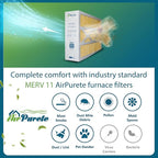 M0-1056 Replacement Filter | AirPurete AP-M016205 | Actual Size 15-3/8" x - Image 3