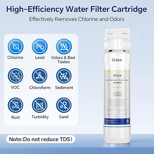 Stokk UR30 Under Sink Water Filter, 16000 Gallons Under Counter Water Filter - Image 2