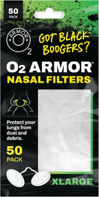 O2 Armor Nose Filters for Welders & Allergies by O2Armor