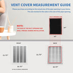 16x20 Return Air Grille, Return Air Vent Cover - Image 4