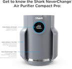Shark Air Purifier for Home, NeverChange Compact Pro, for Bedroom, Home Office - Image 11