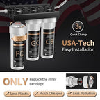 Under Sink Alkaline Water Filter, 9-Layer Water Filter System Reduces Heavy - Image 9