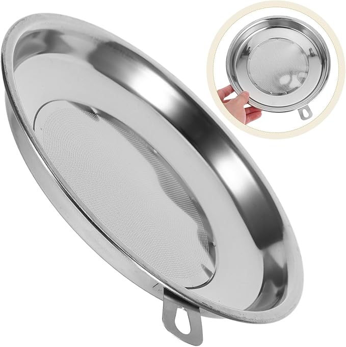 Homoyoyo Stainless Steel 304 Fine Mesh Food Strainer 20cm Cooking Oil Filter - Image 9