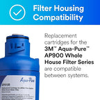 3M Aqua-Pure AP910R Genuine Whole House Sanitary Quick Change Replacement Water - Image 2