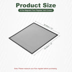 YOKIVE 6 Pcs Magnetic Floor Vent Covers, Floor Register Cover PVC Mesh Air Vent - Image 2