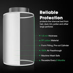 VIVOSUN 6 Inch Prefilter for 6" Carbon Filter, 13.78" Long - Image 4