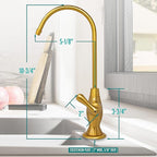 Metpure Non-airgap RO Faucet Reverse Osmosis Drinking Water Filtration System - Image 8