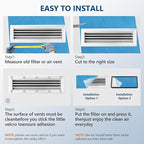 Torjim 12" x 120" MERV 8 Air Vent Filter, Easy Cut to Fit Air Vent Filter - Image 7