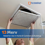 Filters Fast 10x20x1 Air Filter Merv 13, Made in the USA, Actual Size: 9.75" x - Image 2