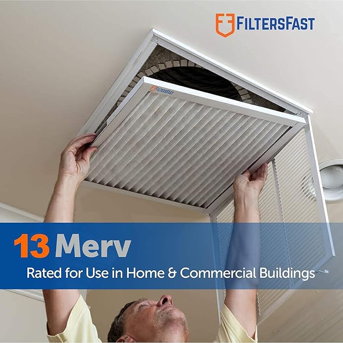Filters Fast 14x22x1 Air Filter Merv 13, Made in the USA, Actual Size: 14" x - Image 2