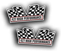 2X Engine Window Air Cleaner Sticker Decal by Solar+Graphics+USA