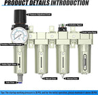 3/4" NPT Heavy Duty Industrial Grade 4 Stage Air Drying System, Auto Drain - Image 4